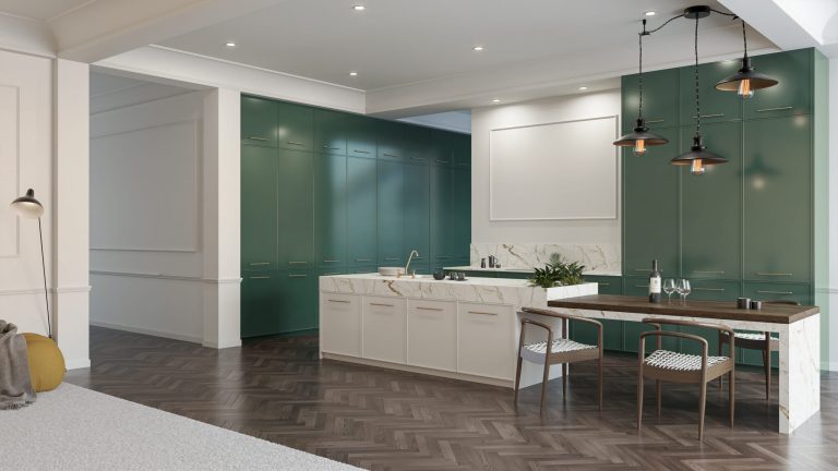 NARBONA LACQUER COMMODORE GREEN